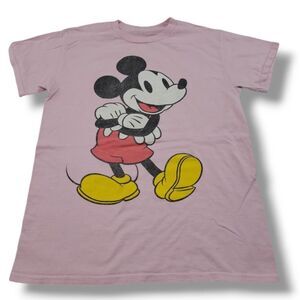 Disney Shirt Size Small SM Disney Mickey Mouse Graphic Print T-Shirt Graphic Tee